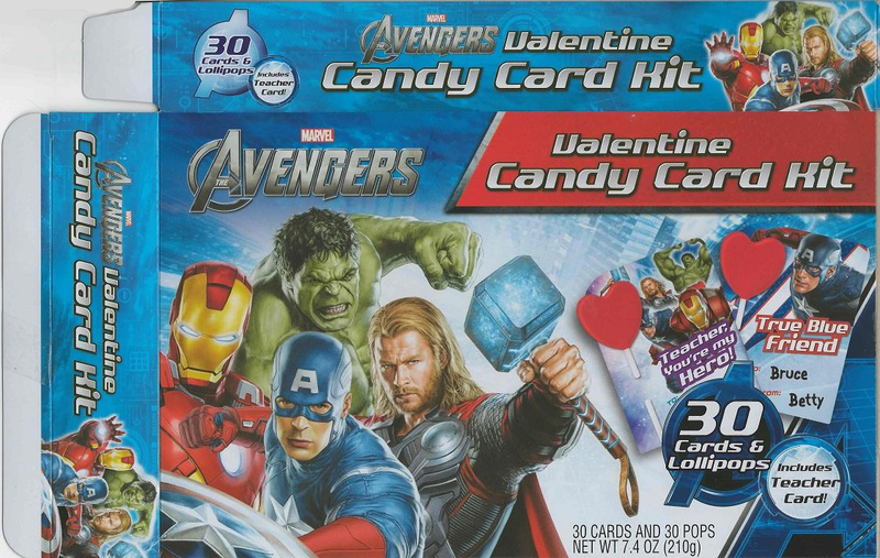 The Avengers Valentine Cards