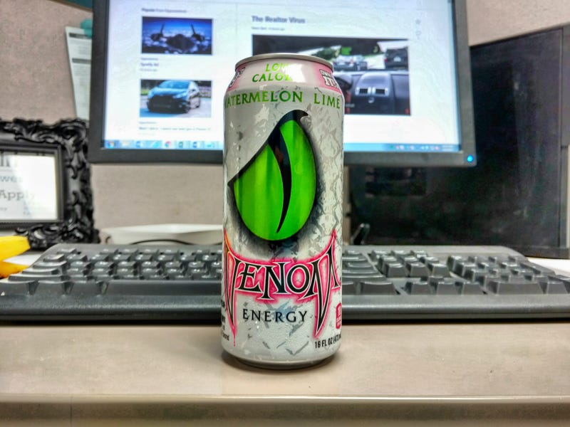 Venom Energy Low Calorie Watermelon Lime is a watermelon Jolly Rancher