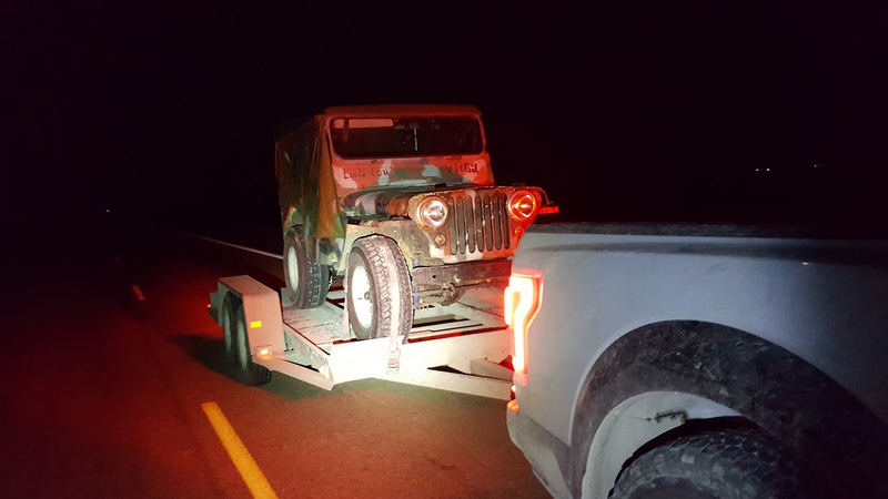 My 1948 Jeep Finally Died After 1,300 Miles Of Glory