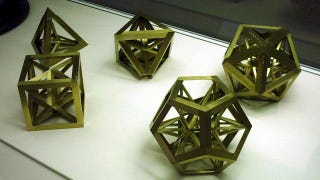 Illustration for article titled COTD: Regular Polyhedra Edition