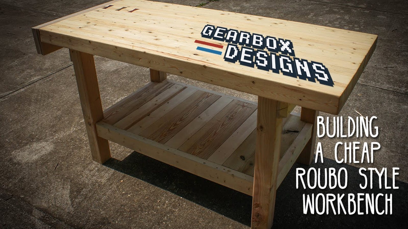 Build a Sturdy, Heavy, and Simple Workbench for Around $65