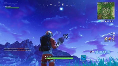 there s a comet in fortnite and players have wild theories about what it means - reddit fortnite meteor