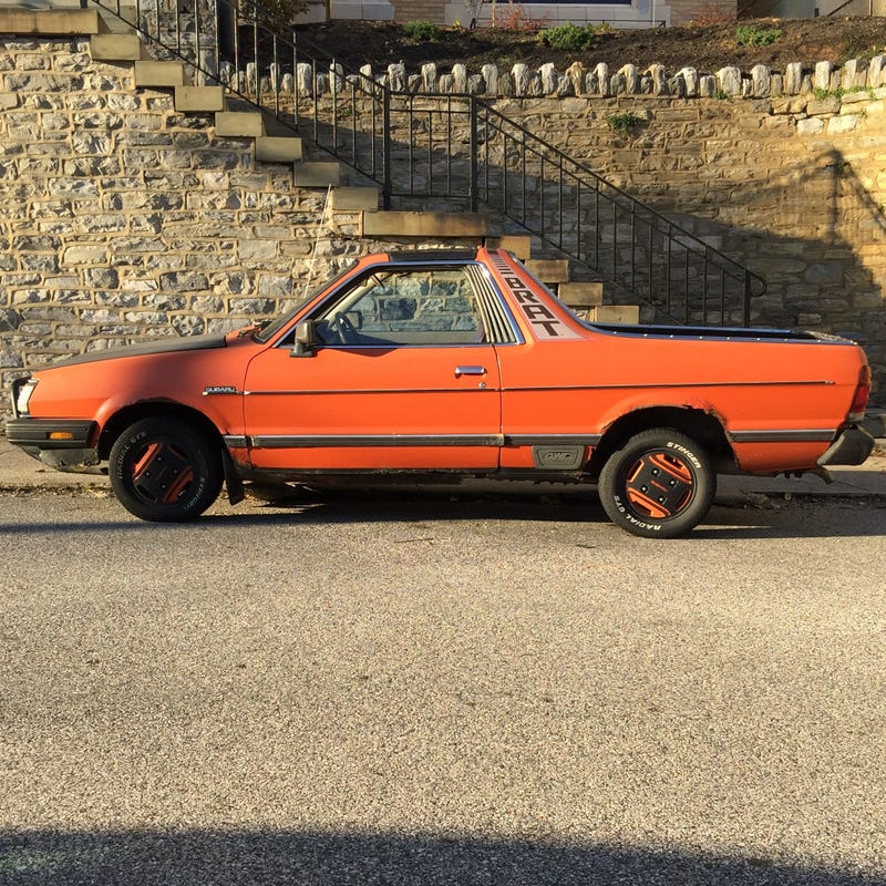 Illustration for article titled Spotted: Subaru Brat