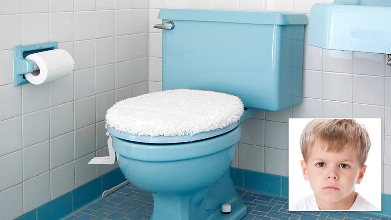 Illustration for article titled Kid Can’t Catch A Break: This 8-Year-Old Who Tragically Died Young Has Reincarnated As His Grandma’s Toilet