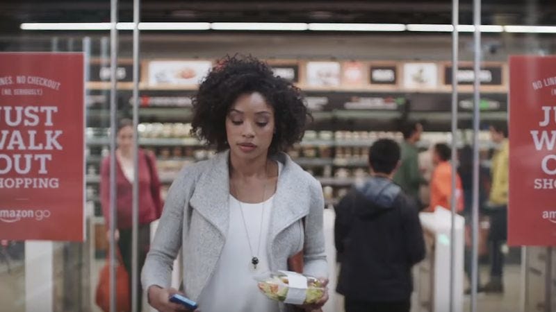 Screenshot: Amazon Go promo/YouTube