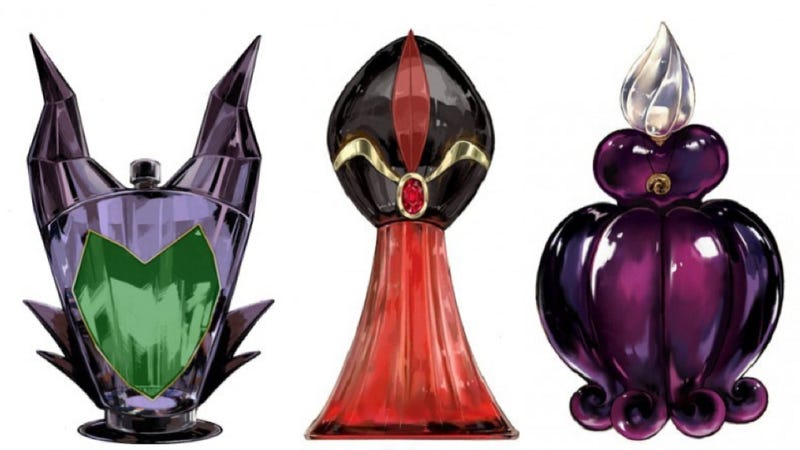 these disney villain perfume bottles will please your inner vixen