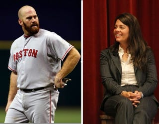 Illustration for article titled Now Kevin Youkilis Is Maybe Dating Tom Brady's Sister, According To Mysteriously Deleted Article