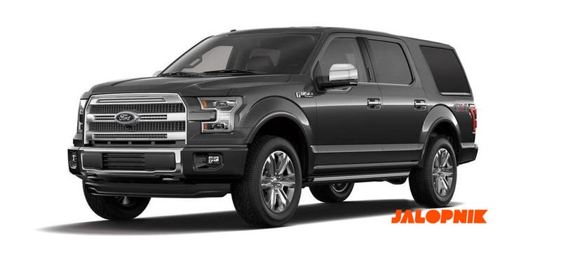 2018 Ford Expedition Looks Like That New Bronco You've Been Asking For