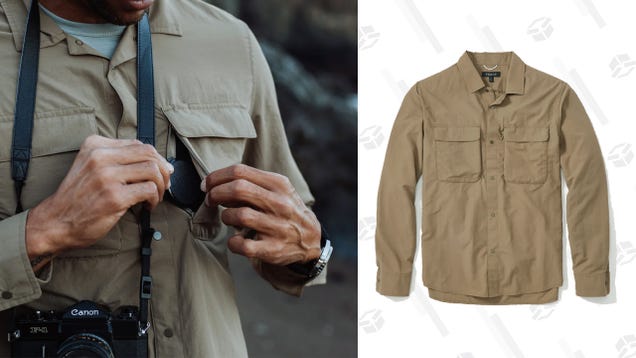 Huckberry Is Dropping the Price on This Great, Spring-Ready G.O.O.D. Shirt To A Low $64