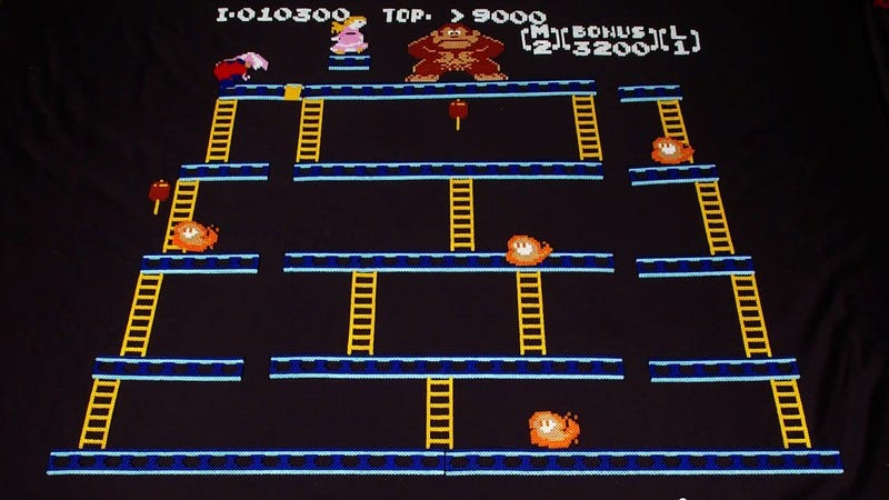 Illustration for article titled Go ape for Donkey Kong’s birthday with this stop-motion homage