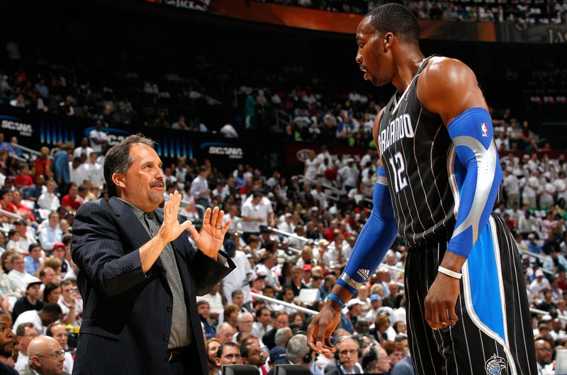 Illustration for article titled Stan Van Gundy Fired, Dwight Howard Tents Fingers And Cackles