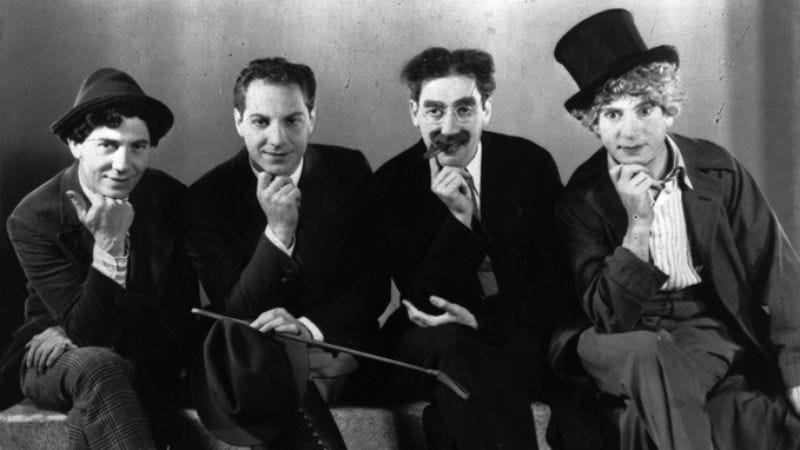 Illustration for article titled The Marx brothersÂ