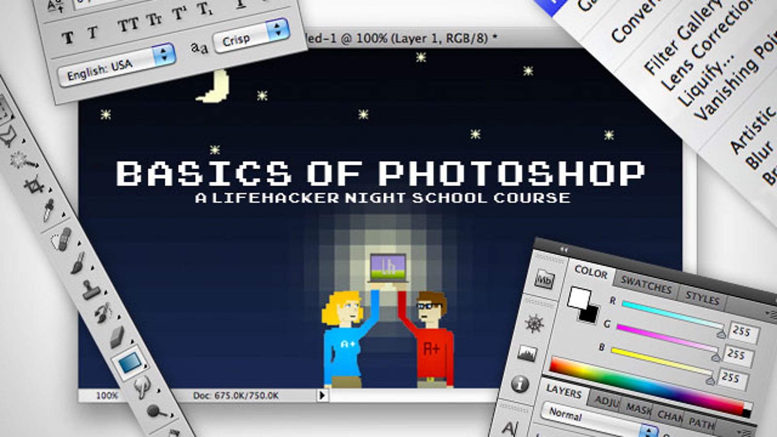 teaching photoshop 101
