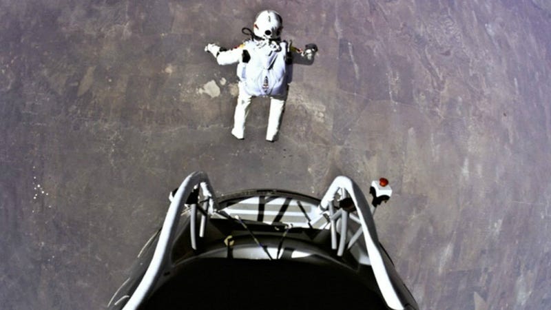 Illustration for article titled Here's The Sonic Boom From Red Bull's Space Jump