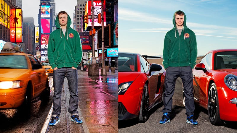 Illustration for article titled Will A Lamborghini Convince This Bro To Drive?