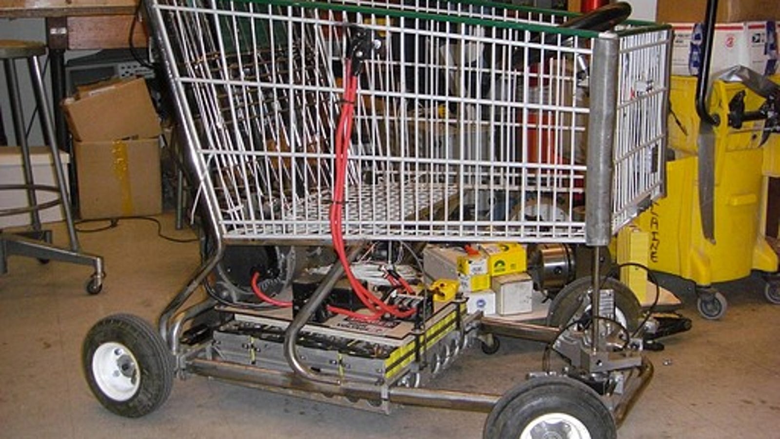 MIT Students Build a Speedy GoKart Out of a Shopping Cart