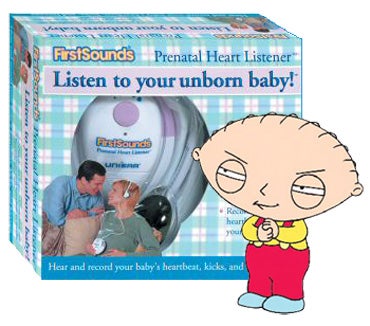 Illustration for article titled FirstSounds Deluxe Prenatal Heart Listener/Baby Eavesdropper