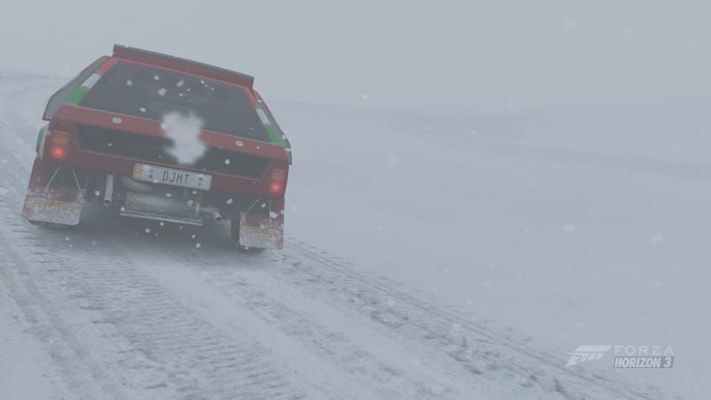 I’m writing this because the blizzard pictured above won’t stop and I have virtually zero visibility. Not great when looking for smashables.