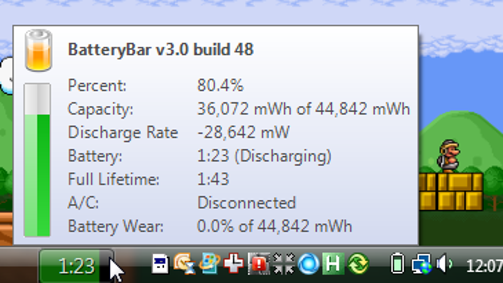 battery meter for windows 7