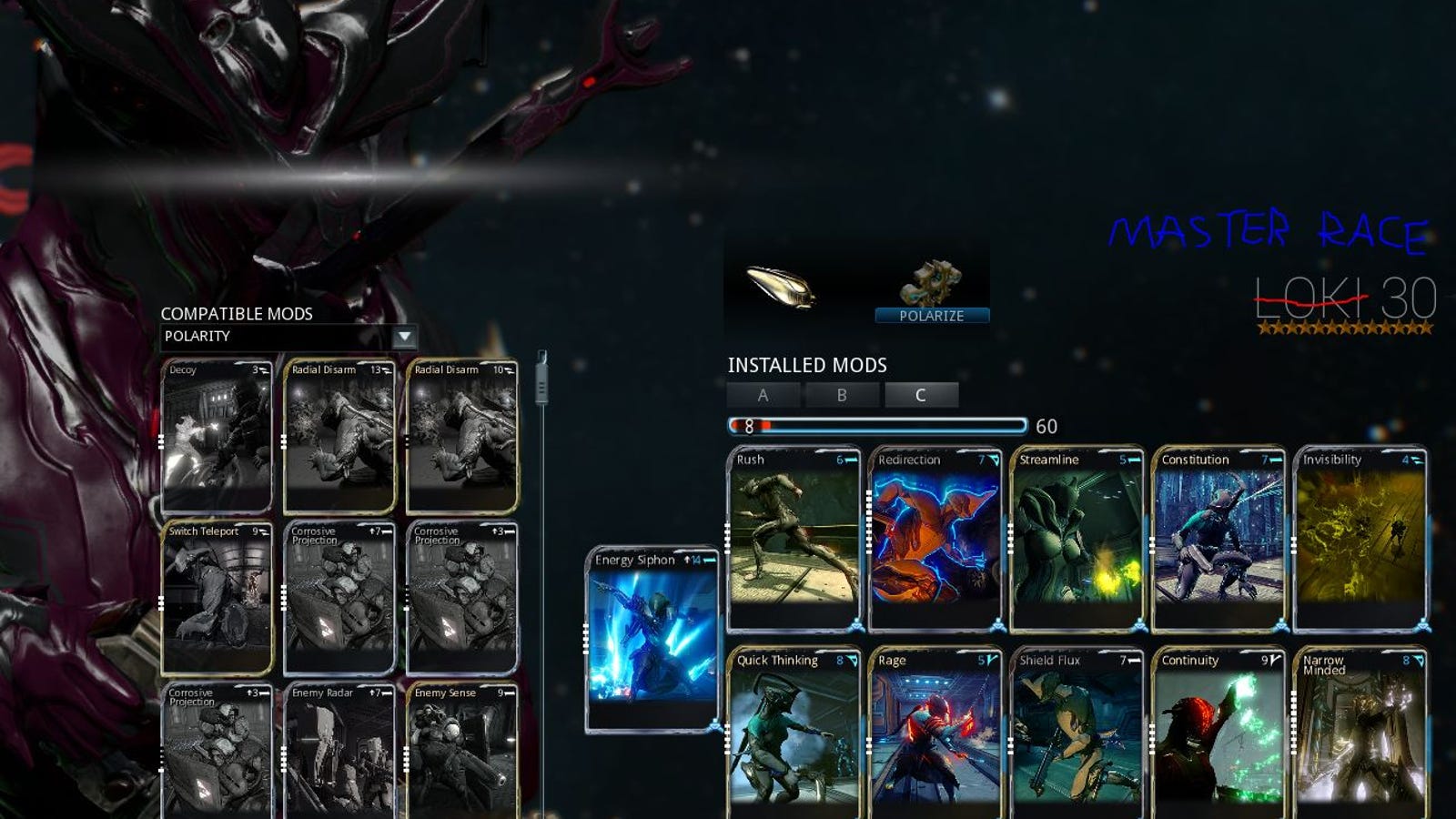 Warframe where to get slots