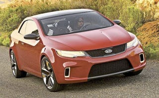 Illustration for article titled Kia To Get First-Ever Coupe In 2009, May Replace "Spectra" Name