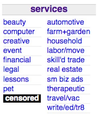 Why The Craigslist Sex Crackdown Won\u0026#39;t Change Much