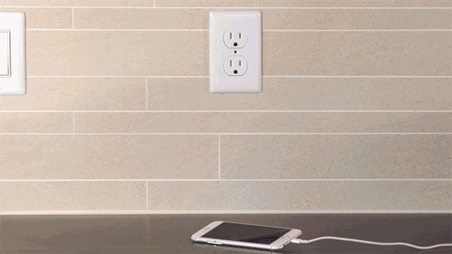 Genius Faceplate Puts USB Ports on Your Wall With No Wiring Needed