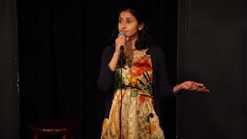 Screenshot: "Aparna Nancherla: Thoughts On Sustenance" (YouTube)