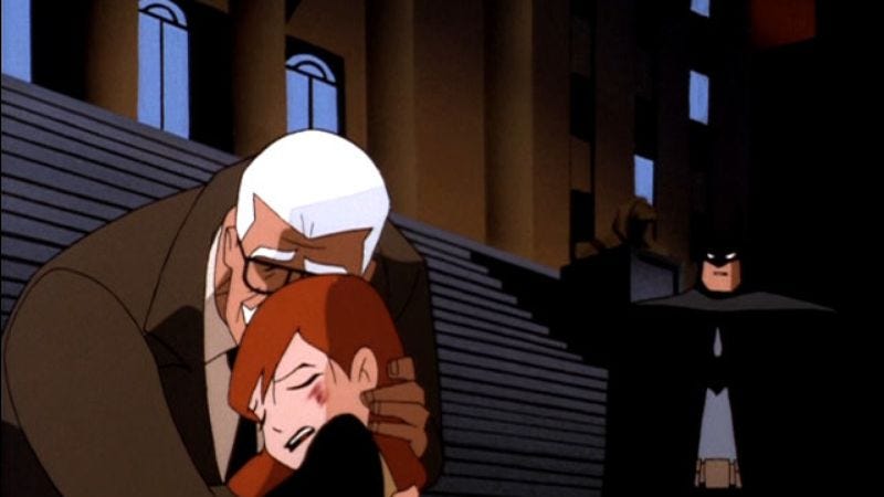 Illustration for article titled Batman: The Animated Series: “Over The Edge”