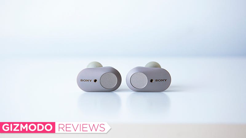 Illustration for article titled Sony&#39;s New Wireless Earbuds Put Amazing Noise Canceling in Your Pocket