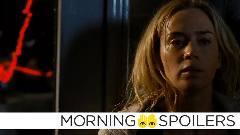 Emily Blunt, on the hunt... for answers.