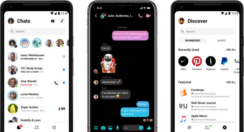 Facebook Finally Adding Dark Mode To Messenger In Near Future