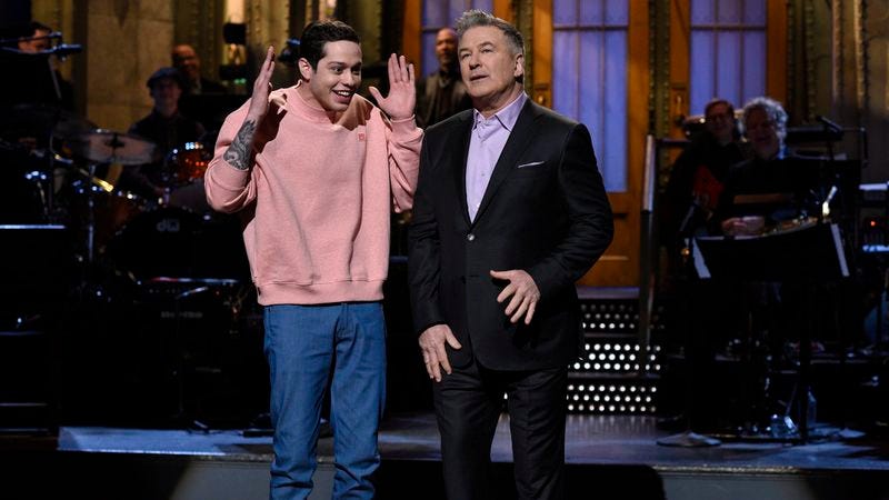 Pete Davidson, Alec Baldwin (Photo: Will Heath/NBC)