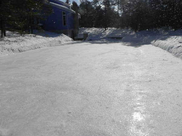 How To Build An Ice Rink In Your Backyard
