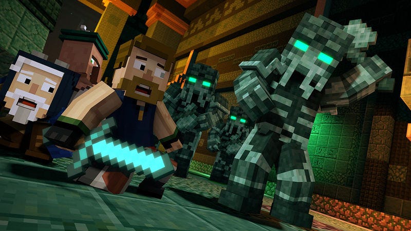 Illustration for article titled Telltale's Minecraft Currently Costs $700 On Xbox 360 (But You're Not Supposed To Buy It)