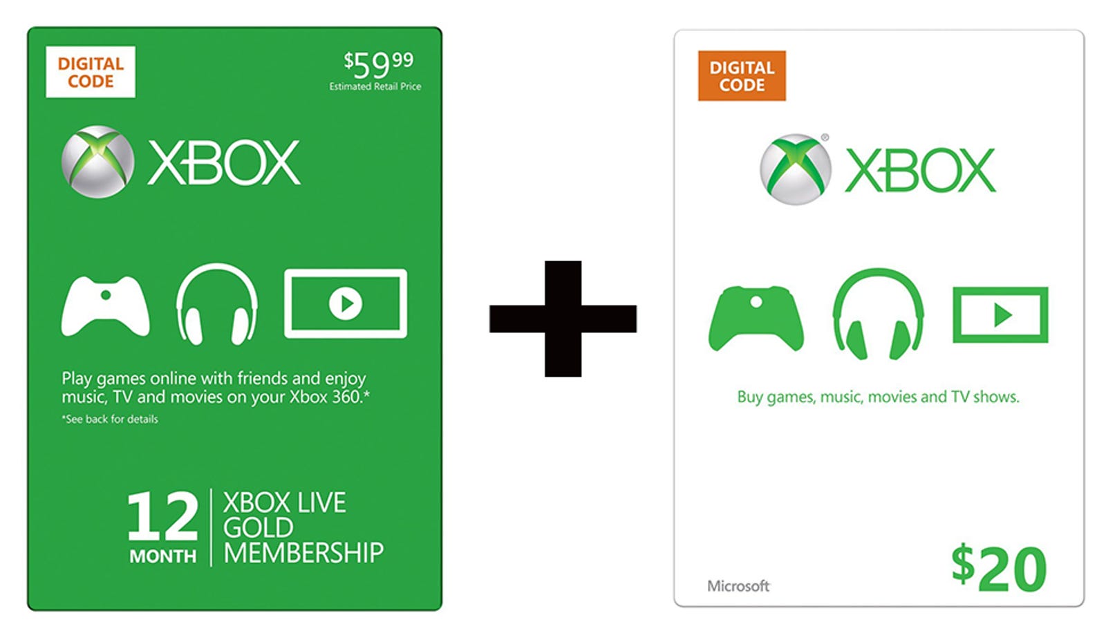 Buy A Year Of LIVE Gold, Get A 20 Xbox Gift Card