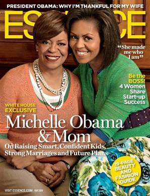 The stunning Marian Robinson and Michelle Obama