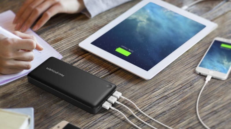 RAVPower 26,800mAh Battery Pack, $40 with code IIBRDGD6