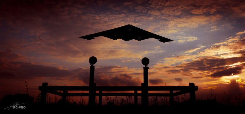 This B-2 Stealth Bomber Looks Like It Could Lead An Alien Invasion