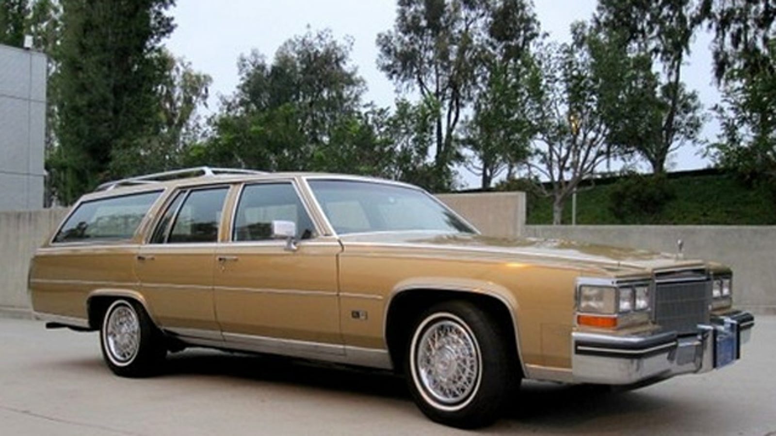 1985 Cadillac Fleetwood Brougham Is The Luxury Wagon That