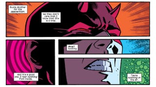 Illustration for article titled Daredevil Can’t Sense the Danger in My Favorite Scene From This Week’s Comics. What's Yours?