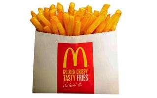 How many french fries does McDonald's sell?