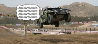 Illustration for article titled Road Racing Seems Like A Picnic Next To Off-Road Racing