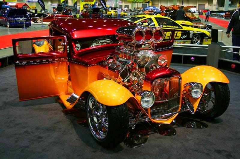 Illustration for article titled You Want Crazy? Pro Comp 1930 Ford Coupe