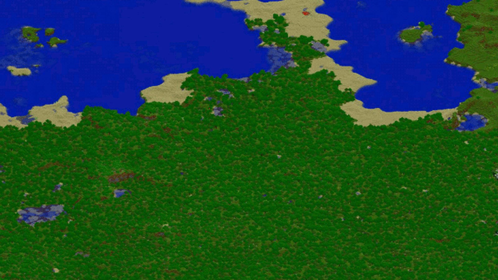 Así luce una ciudad de Minecraft después de dos años de trabajo