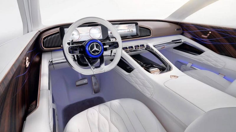 The Vision Mercedes Maybach Ultimate Luxury Suv Is Way Too