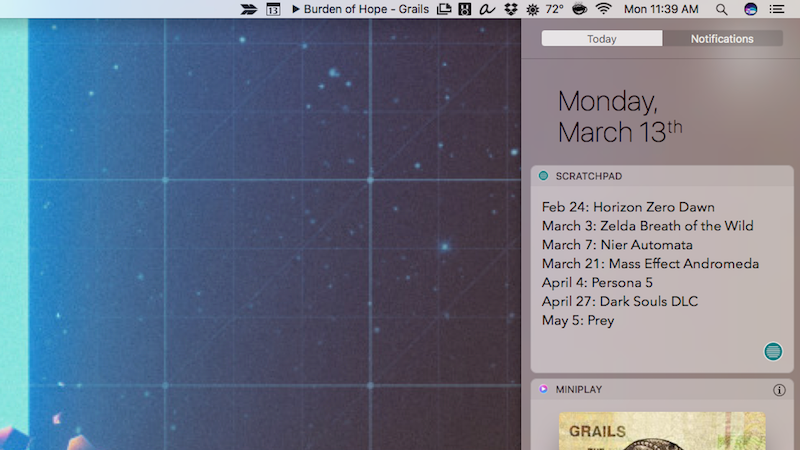 photo of Scratchpad Jams a Disposable Notepad Into Your Notification Center image