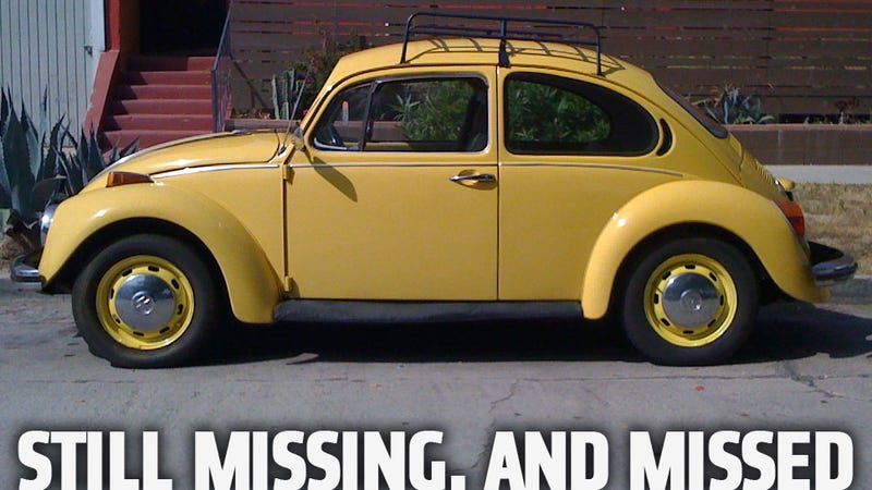 Illustration for article titled My Beetle's Still Missing, But All Of You Are Amazing