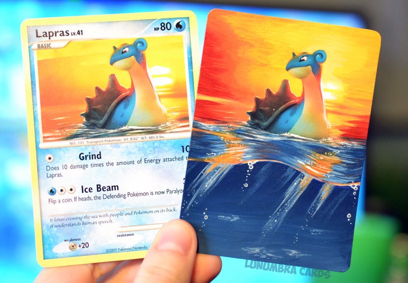 How To Make Pokemon Cards Even Better Paint Them Kotaku Uk