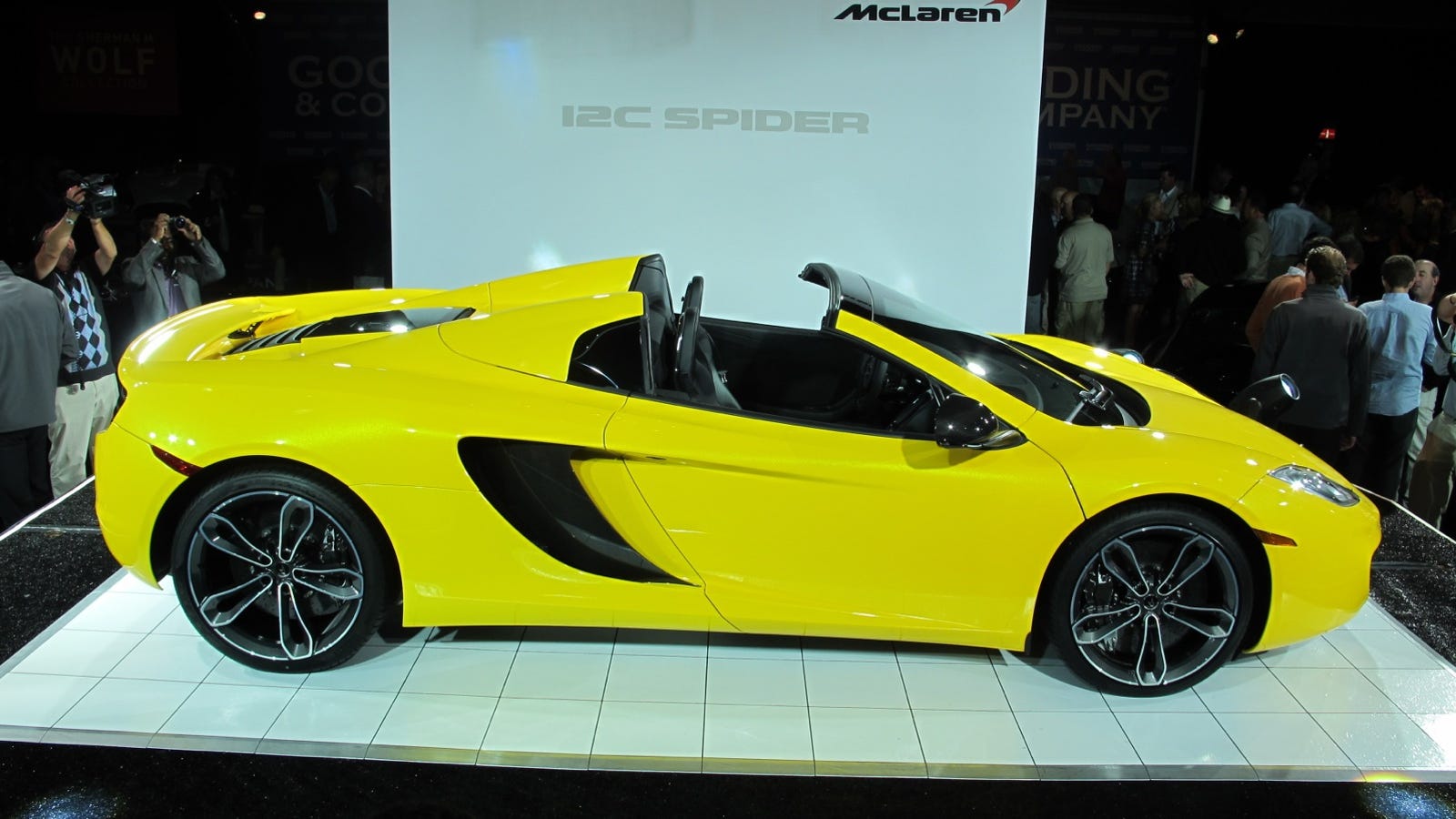See The Mclaren 12c Spider Live At Pebble Beach